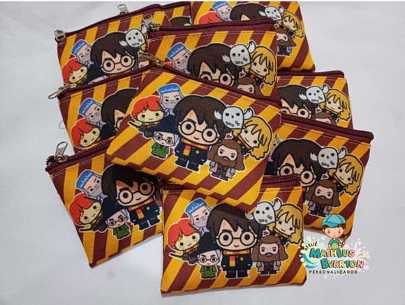 25 Porta Moedas Personalizado Harry Potter - Imagem 3