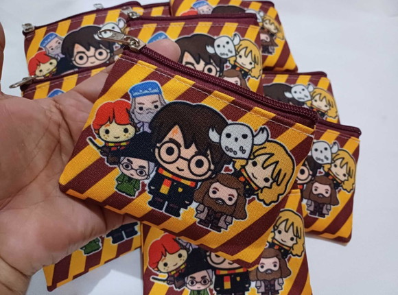 25 Porta Moedas Personalizado Harry Potter