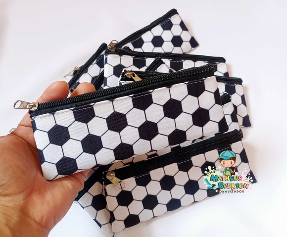 30 Estojos Slim Personalizado Bola Tam: 19x7 - Imagem 2