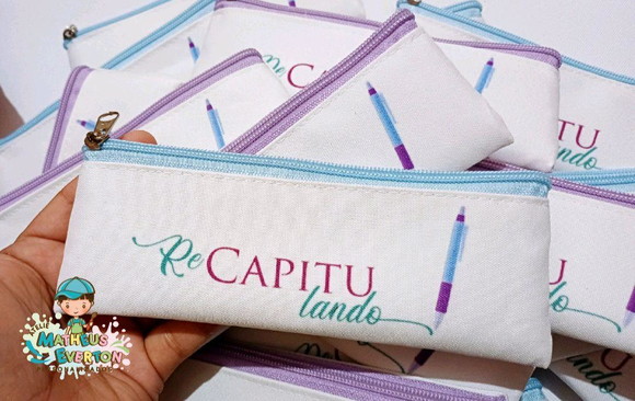 30 Estojos Slim Tam:19x7cm, Personalizamos com Sua Logo - Imagem 2