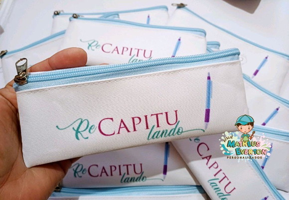 30 Estojos Slim Tam:19x7cm, Personalizamos com Sua Logo - Imagem 2