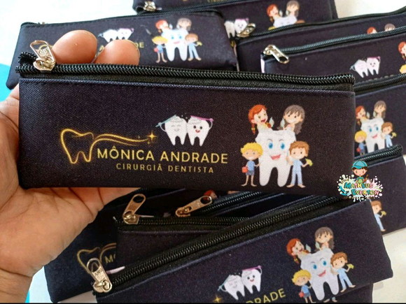 30 Estojos Slim Tam:19x7cm, Personalizamos com Sua Logo