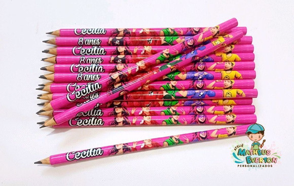 30 Lapis Personalizados Emily Vick - Imagem 2
