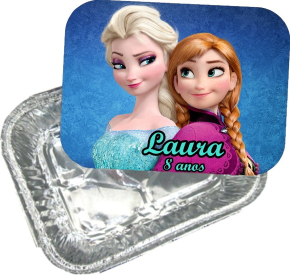 30 Marminha Personalizada Frozen