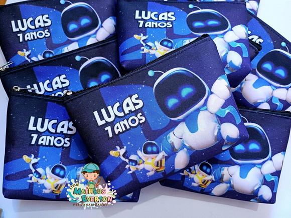 30 Necessaires Personalizada Astro Bot - Imagem 5