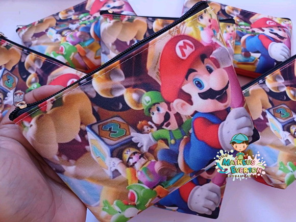 30 Necessaires Personalizada Super Mario Bros