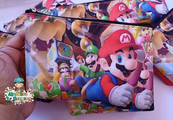30 Necessaires Personalizada Super Mario Bros - Imagem 2