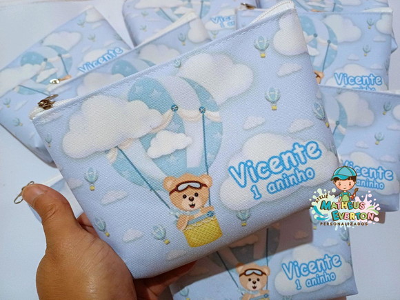 30 Necessaires Personalizada Ursinho Baloeiro - Imagem 5
