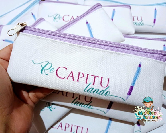 35 Estojos Slim Tam:19x7cm, Personalizamos com Sua Logo - Imagem 2