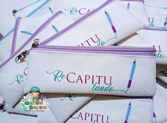 35 Estojos Slim Tam:19x7cm, Personalizamos com Sua Logo - Imagem 3
