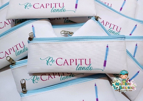 35 Estojos Slim Tam:19x7cm, Personalizamos com Sua Logo - Imagem 2