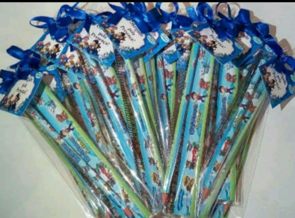 35 Kit Higiene Bucal Patrulha Canina - Imagem 2