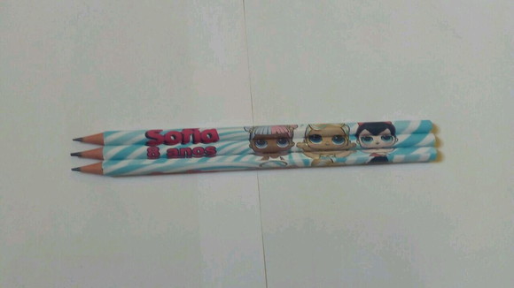 40 Kit osLapis Regua Personalizado Lol - Imagem 3