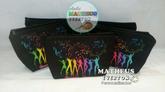 40 Necessaire Personalizada Balada Neon - Imagem 4