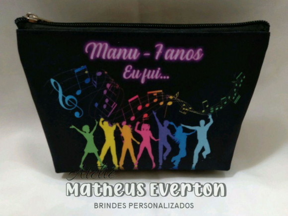 40 Necessaire Personalizada Balada Neon - Imagem 3