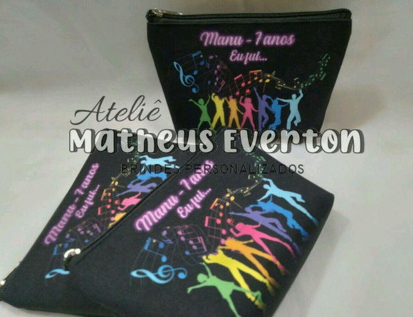 40 Necessaire Personalizada Balada Neon - Imagem 2
