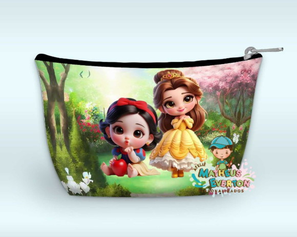 40 Necessaire Personalizada Branca de Neve (faço Outros).
