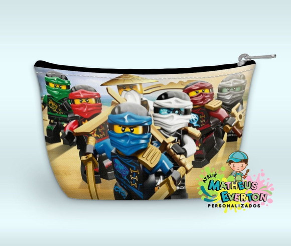 40 Necessaires Personalizada Ninjago (faço Outros Modelos)