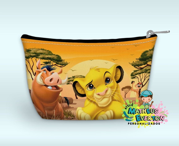 40 Necessaires Personalizada Rei Leão (faço Outros) - Imagem 5
