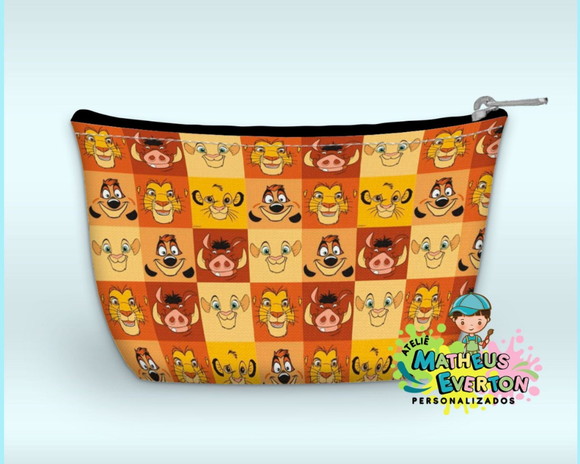 40 Necessaires Personalizada Rei Leão (faço Outros)