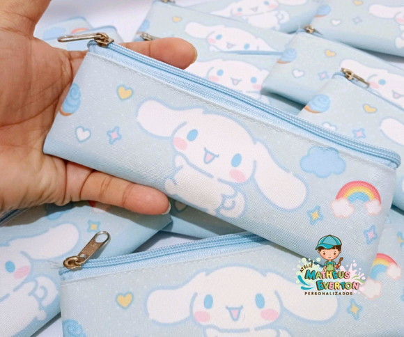 45 Estojos Slim Personalizado Cinnamoroll Tam: 19x7cm - Imagem 4