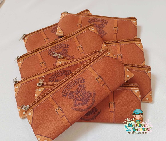 45 Estojos Slim Personalizado Harry Potter Tamanho 19x7 - Imagem 5
