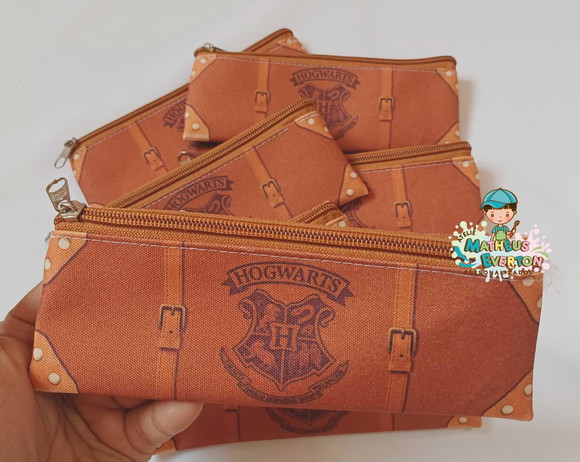 45 Estojos Slim Personalizado Harry Potter Tamanho 19x7 - Imagem 2