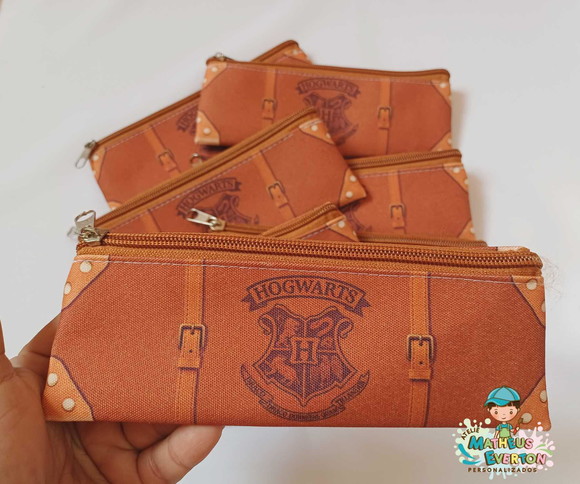 45 Estojos Slim Personalizado Harry Potter Tamanho 19x7 - Imagem 3