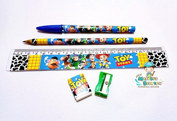 45 Super Kits Escolares Personalizados Toy Story