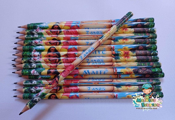 50 Lapis Personalizado Moana