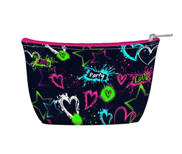 50 Necessaire Personalizada Balada Neon