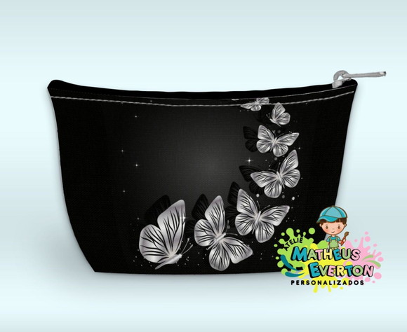 50 Necessaire Personalizada Borboleta Neon - Imagem 4