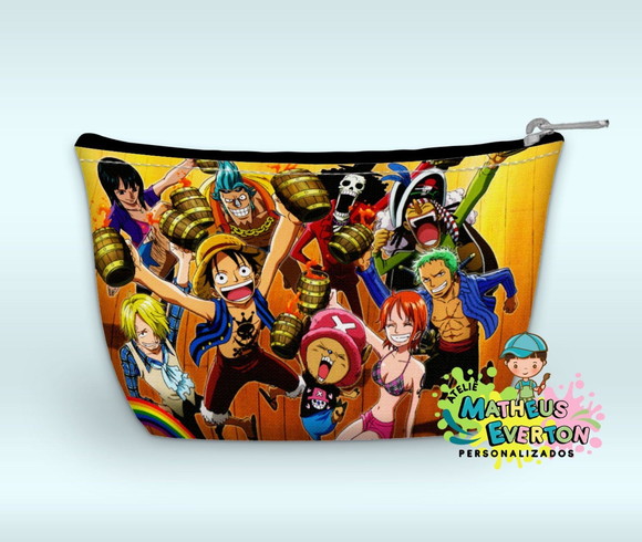 50 Necessaires Personalizada One Piece (faço Outros Modelos)