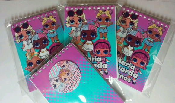 60 Bloquinho Personalizado Lol Surprinse - Imagem 2