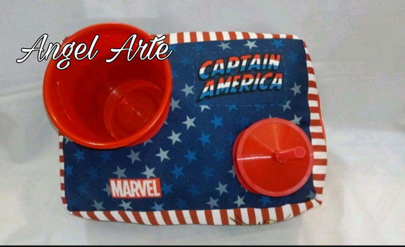 Almofada De Pipoca - Capitão América - Imagem 3