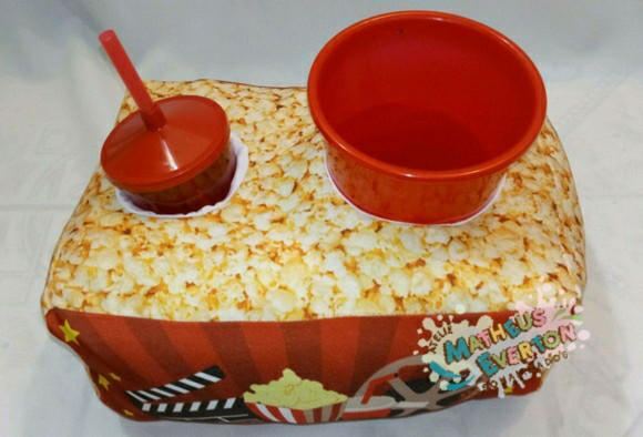 Almofada de Pipoca Personalizada Cinema (faço Outros Temas) - Imagem 3