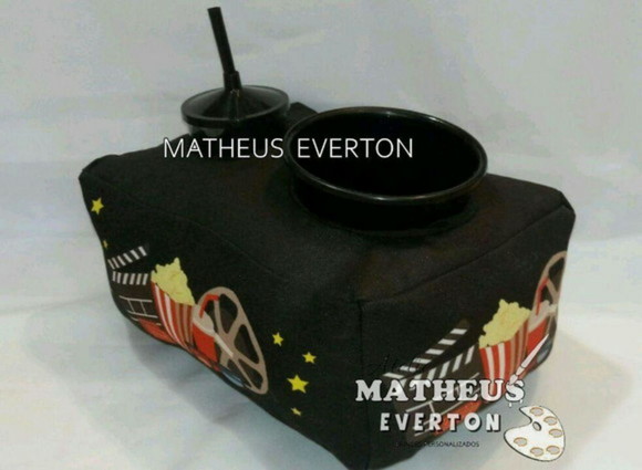 Almofada de Pipoca Personalizada Cinema (faço Outros Temas) - Imagem 2