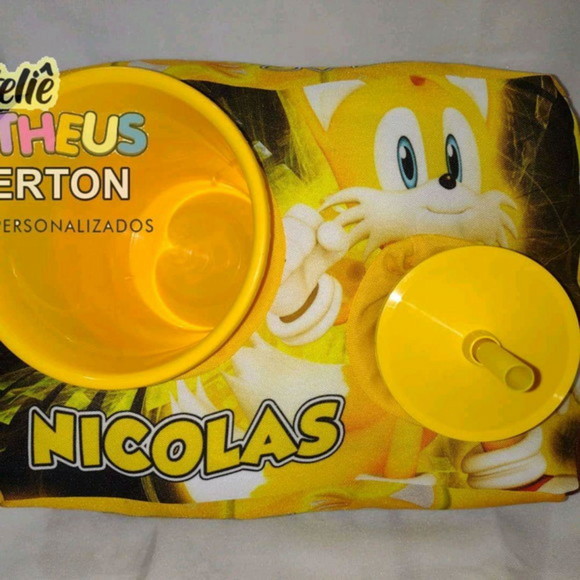 Almofada de Pipoca Tails ( Sonic ) - Imagem 3