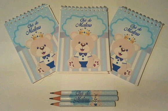 Bloquinho Personalizado - Ursinho