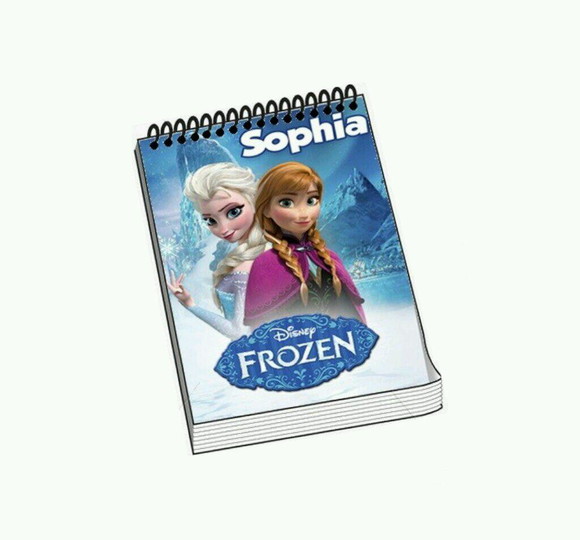 Bloquinho Personalizado Frozen