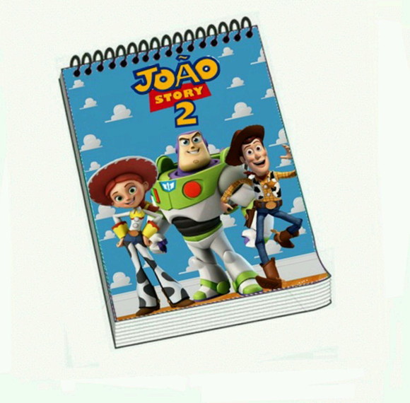 Bloquinho Personalizado Toy Story