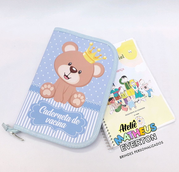 Capa de Caderneta de Vacinação Urso ou Urso - Imagem 2