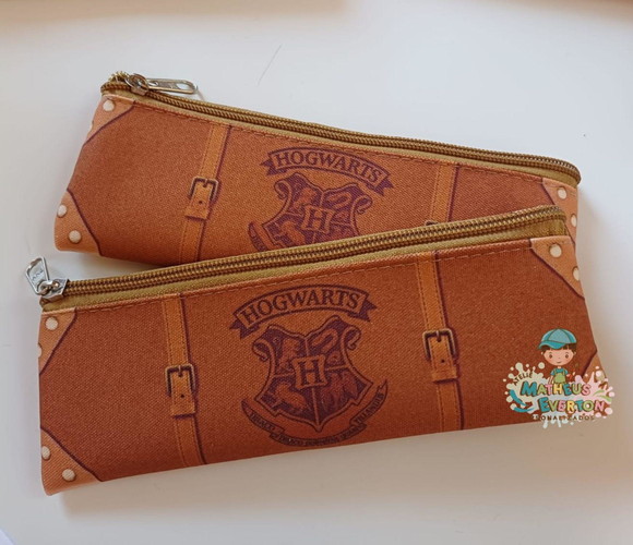 Estojo Slim Personalizado Harry Potter Tam: 19x7 - Imagem 3