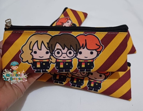 Estojo Slim Personalizado Harry Potter Tam: 19x7 - Imagem 4
