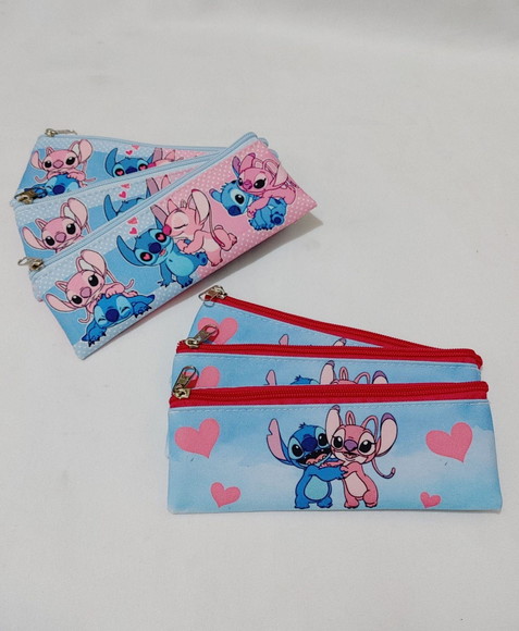Estojo Slim Personalizado Stitch Tamanho 19x7 - Imagem 2