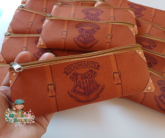 Estojo Slim Porta Higiene Bucal Harry Potter Tam: 19x7 - Imagem 4
