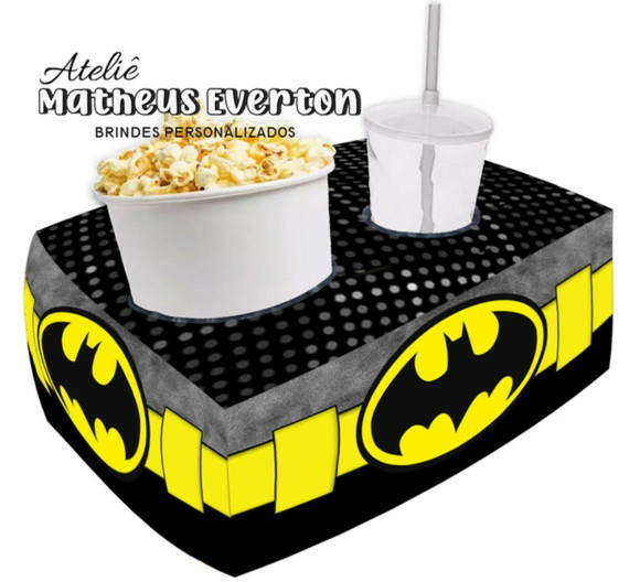 Kit Cinema Personalizado Batman (faço Outros Temas)