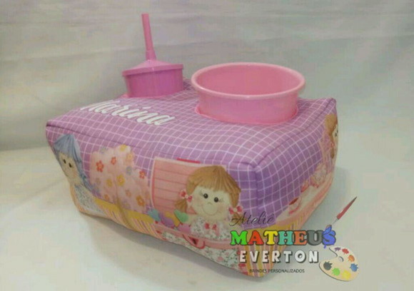 Kit Cinema Personalizado Boneca de Pano (faço Outros Temas) - Imagem 3