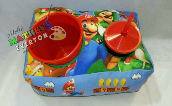 Kit Cinema Personalizado Super Mario Bro (faço Outros Temas) - Imagem 2