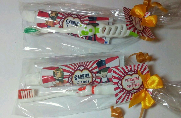 Kit Higiene Bucal Personalizado Circo Vitange - Imagem 2